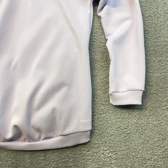 Adidas Gear Up Hoodie Women’s size Small Lavender Purple Pullover Sweater Jacket - Picture 11 of 12